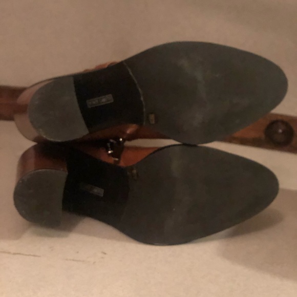 Vince camuto tan booties block heel - Picture 2 of 3